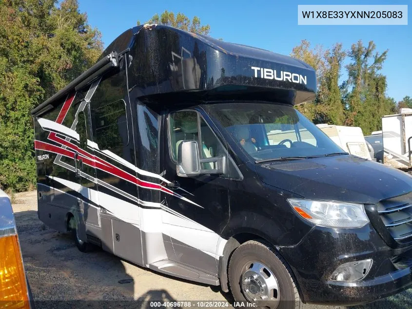 2022 Mercedes-Benz Sprinter 3500Xd Standard Roof V6 VIN: W1X8E33YXNN205083 Lot: 40696788