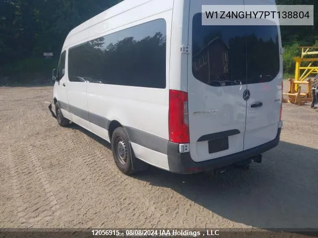 2023 Mercedes-Benz Sprinter VIN: W1Z4NGHY7PT138804 Lot: 12056915