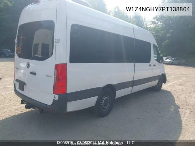 2023 Mercedes-Benz Sprinter VIN: W1Z4NGHY7PT138804 Lot: 12056915