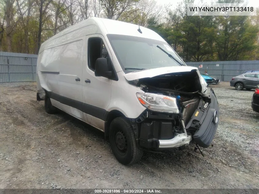 2023 Mercedes-Benz Sprinter 2500 High Roof 4-Cyl Diesel Ho VIN: W1Y4NCHY3PT133418 Lot: 39281896