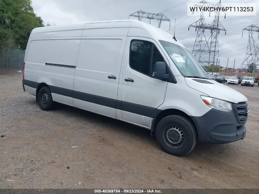 2023 Mercedes-Benz Sprinter 2500 High Roof 4-Cyl Diesel VIN: W1Y4KCHY6PT113253 Lot: 40369754