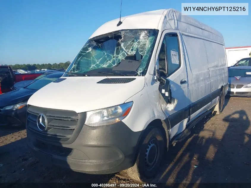 2023 Mercedes-Benz Sprinter 2500 High Roof 4-Cyl Diesel Ho VIN: W1Y4NCHY6PT125216 Lot: 40395497