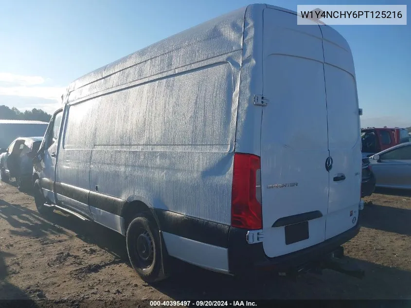 2023 Mercedes-Benz Sprinter 2500 High Roof 4-Cyl Diesel Ho VIN: W1Y4NCHY6PT125216 Lot: 40395497