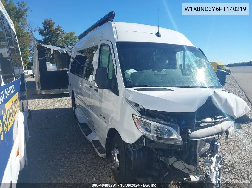 2023 Mercedes-Benz Sprinter 3500 VIN: W1X8ND3Y6PT140219 Lot: 40488291