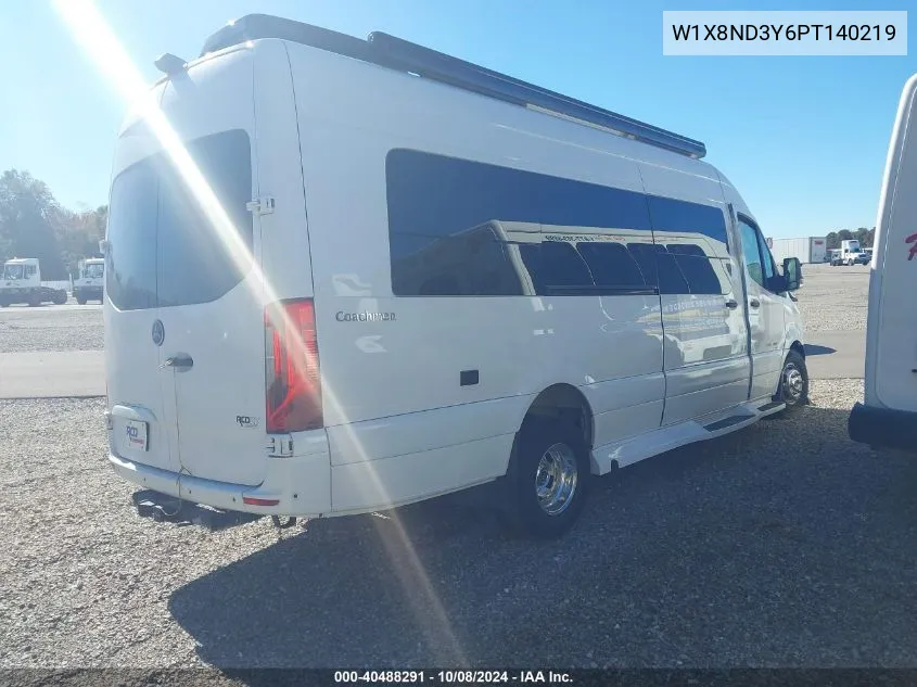 2023 Mercedes-Benz Sprinter 3500 VIN: W1X8ND3Y6PT140219 Lot: 40488291