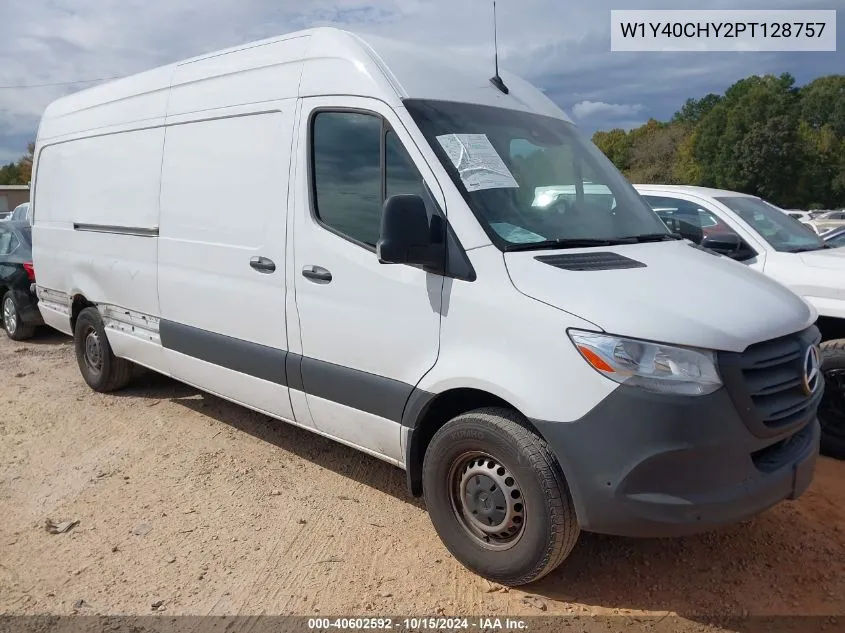 2023 Mercedes-Benz Sprinter 2500 High Roof 4-Cyl Gas VIN: W1Y40CHY2PT128757 Lot: 40602592