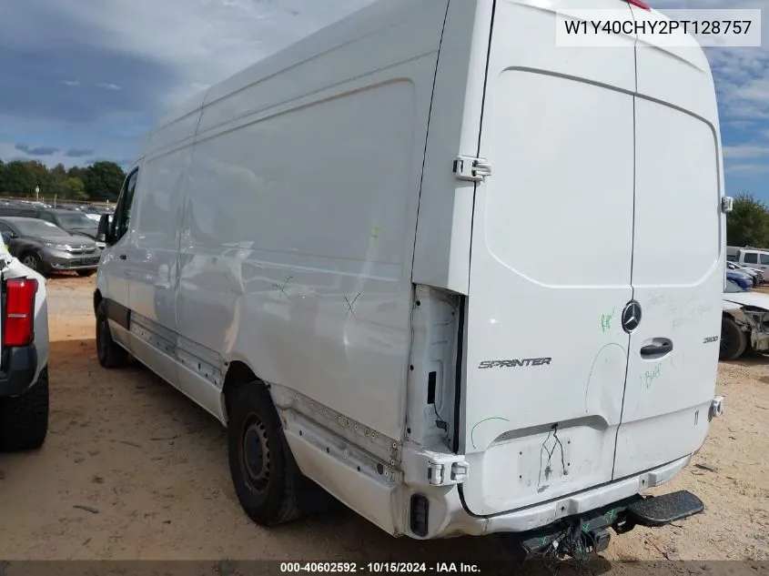 2023 Mercedes-Benz Sprinter 2500 High Roof 4-Cyl Gas VIN: W1Y40CHY2PT128757 Lot: 40602592