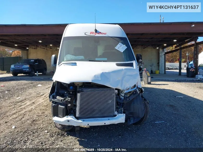 2023 Mercedes-Benz Sprinter 2500 High Roof 4-Cyl Diesel VIN: W1Y4KCHY4PT131637 Lot: 40674389