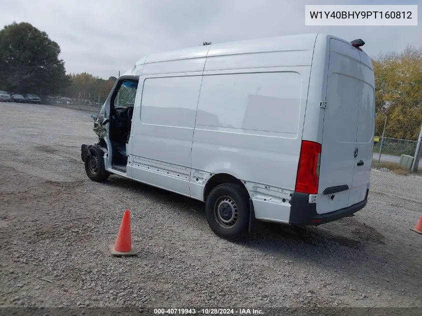 2023 Mercedes-Benz Sprinter 2500 Standard Roof 4-Cyl Gas VIN: W1Y40BHY9PT160812 Lot: 40719943