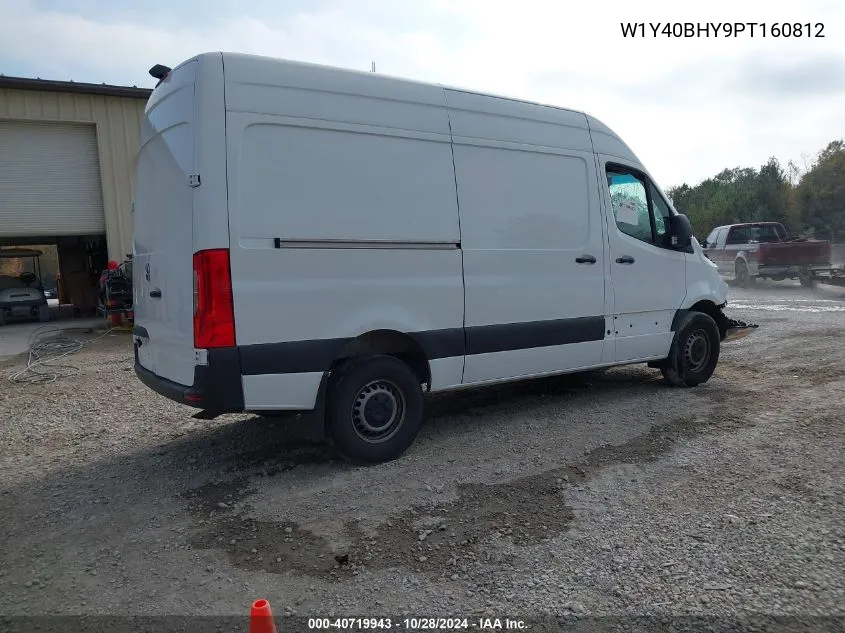 2023 Mercedes-Benz Sprinter 2500 Standard Roof 4-Cyl Gas VIN: W1Y40BHY9PT160812 Lot: 40719943