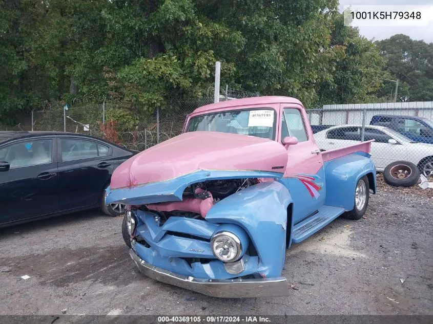 1001K5H79348 1955 Mercury Pickup