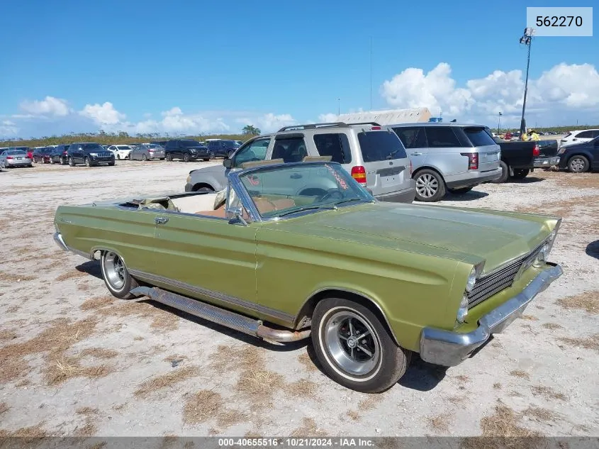 1965 Mercury Other VIN: 562270 Lot: 40655516