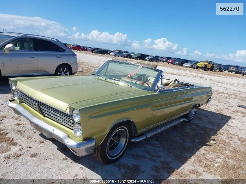 1965 Mercury Other VIN: 562270 Lot: 40655516