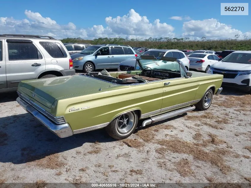 1965 Mercury Other VIN: 562270 Lot: 40655516