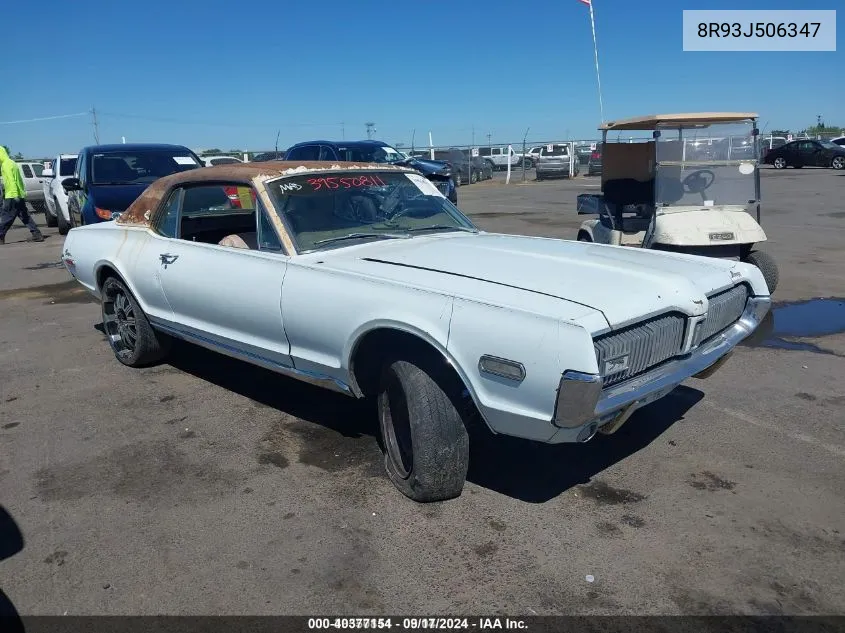 1968 Mercury Cougar VIN: 8R93J506347 Lot: 40377154