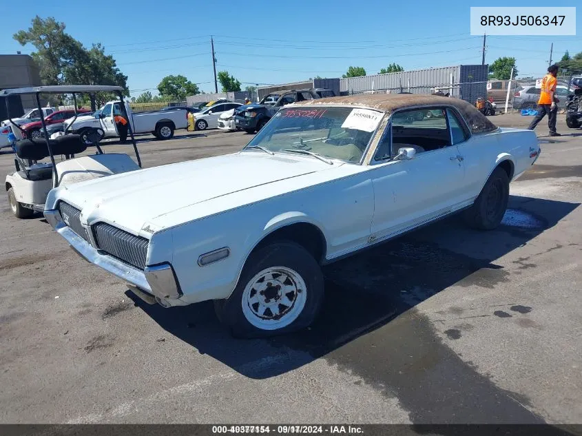 1968 Mercury Cougar VIN: 8R93J506347 Lot: 40377154