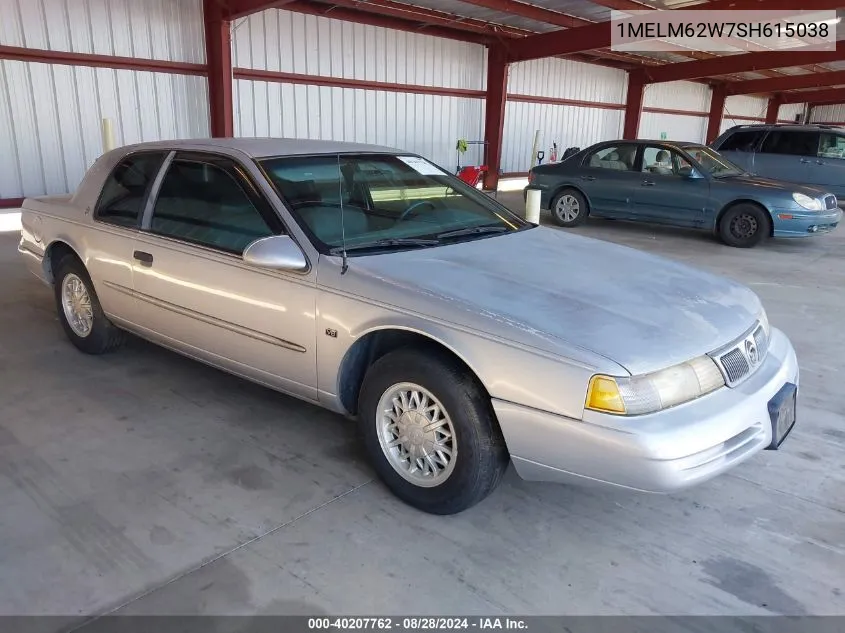 1995 Mercury Cougar Xr7 VIN: 1MELM62W7SH615038 Lot: 40207762