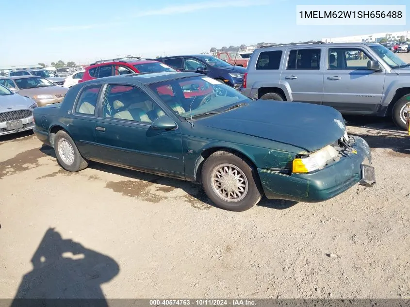 1995 Mercury Cougar Xr7 VIN: 1MELM62W1SH656488 Lot: 40574763