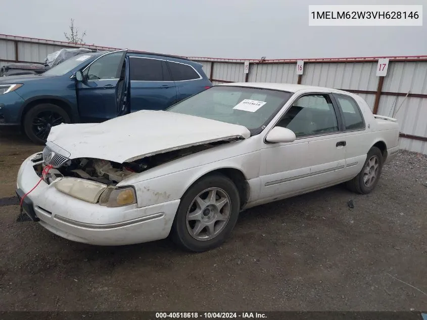 1997 Mercury Cougar Xr7 VIN: 1MELM62W3VH628146 Lot: 40518618