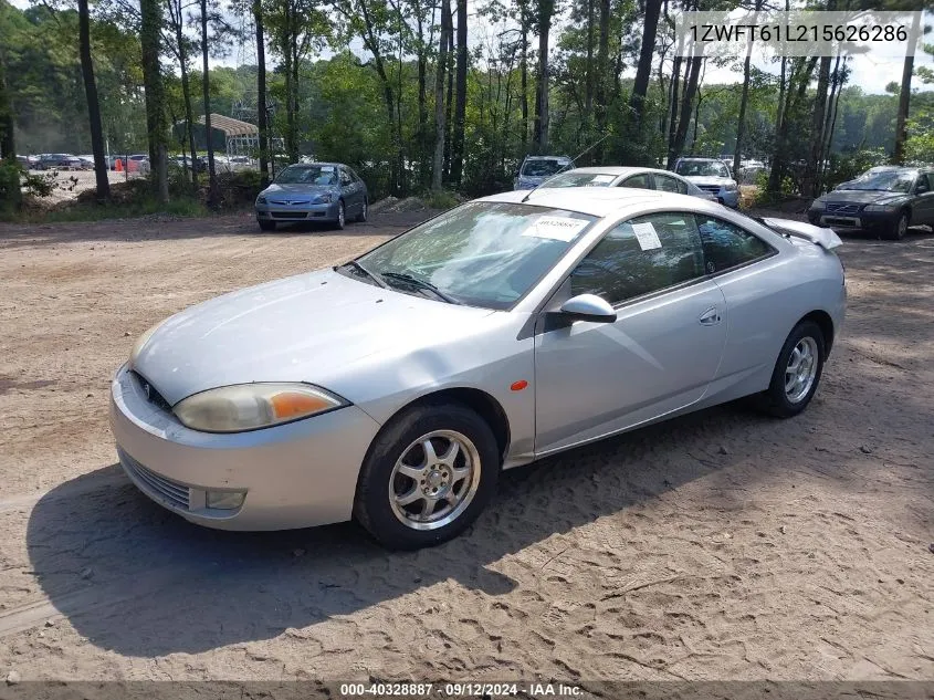 2001 Mercury Cougar V6/V6 S VIN: 1ZWFT61L215626286 Lot: 40328887