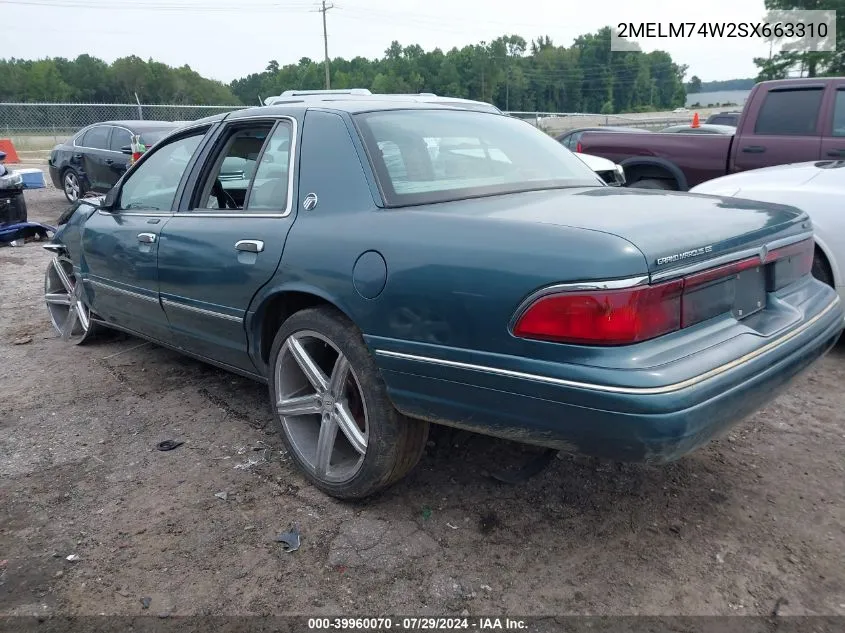 2MELM74W2SX663310 1995 Mercury Grand Marquis Gs