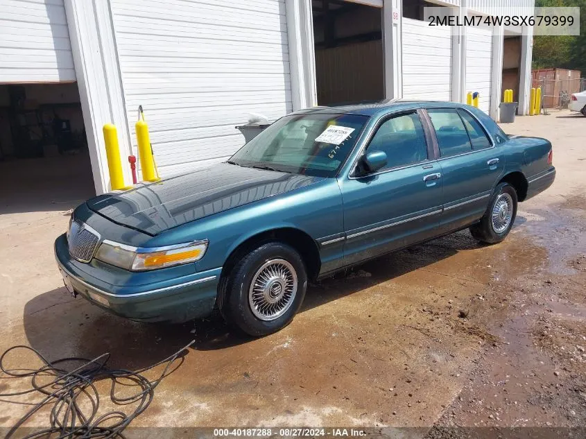 2MELM74W3SX679399 1995 Mercury Grand Marquis Gs