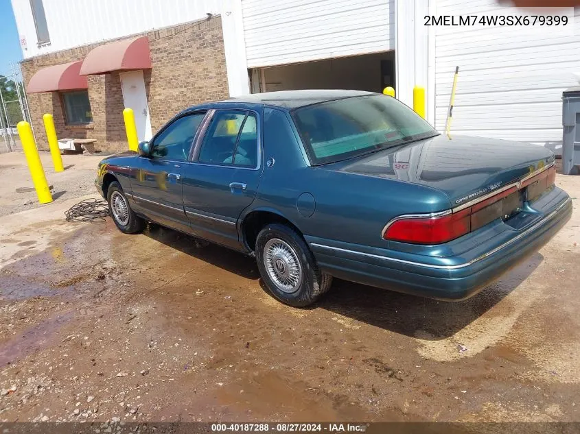 2MELM74W3SX679399 1995 Mercury Grand Marquis Gs