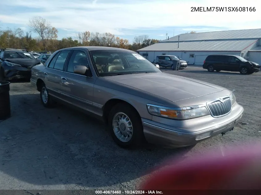 1995 Mercury Grand Marquis Ls VIN: 2MELM75W1SX608166 Lot: 40678460