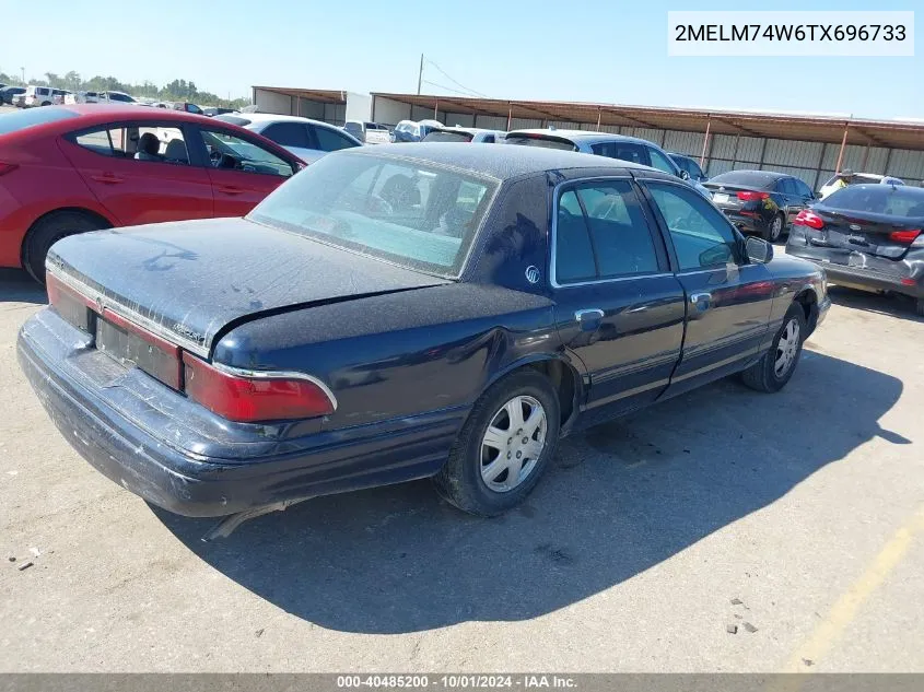 2MELM74W6TX696733 1996 Mercury Grand Marquis Gs