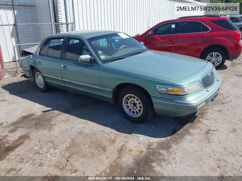 1997 Mercury Grand Marquis Ls VIN: 2MELM75W2VX664928 Lot: 40126117