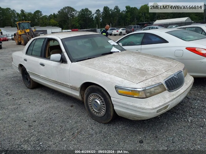 1997 Mercury Grand Marquis Gs VIN: 2MELM74W6VX666814 Lot: 40259323