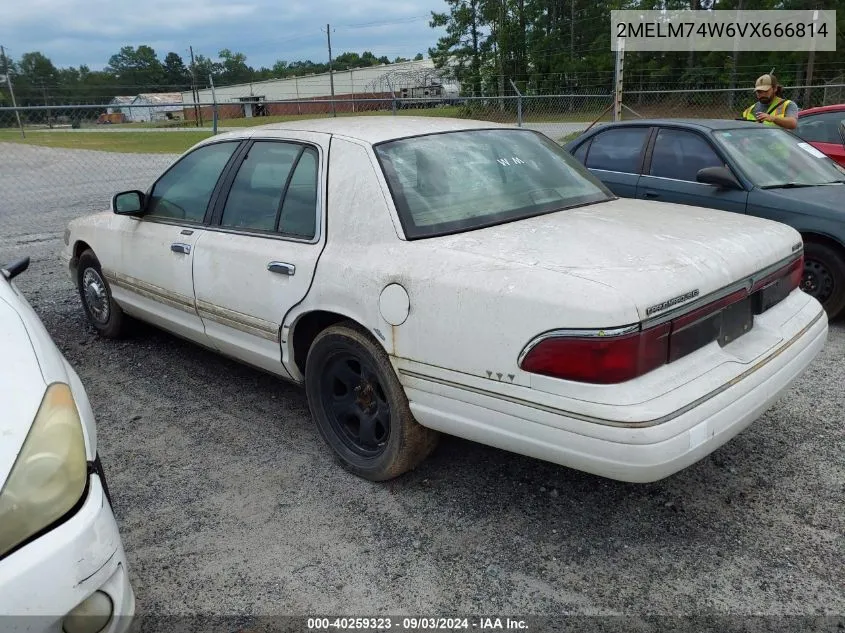 1997 Mercury Grand Marquis Gs VIN: 2MELM74W6VX666814 Lot: 40259323