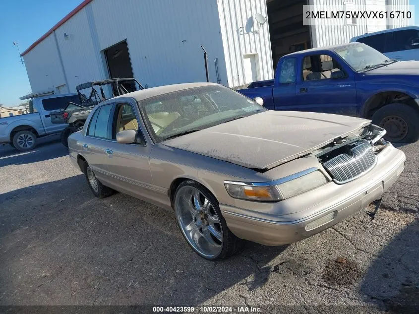 1997 Mercury Grand Marquis Ls VIN: 2MELM75WXVX616710 Lot: 40423599