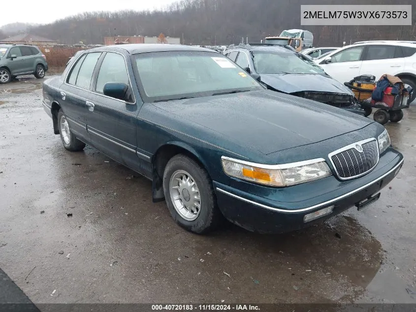 1997 Mercury Grand Marquis Ls VIN: 2MELM75W3VX673573 Lot: 40720183