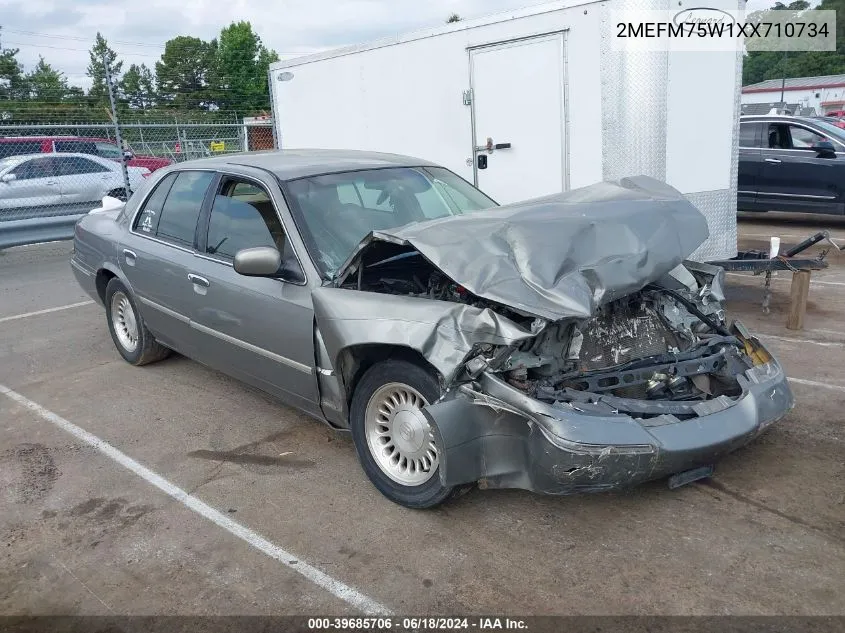 1999 Mercury Grand Marquis Ls VIN: 2MEFM75W1XX710734 Lot: 39685706