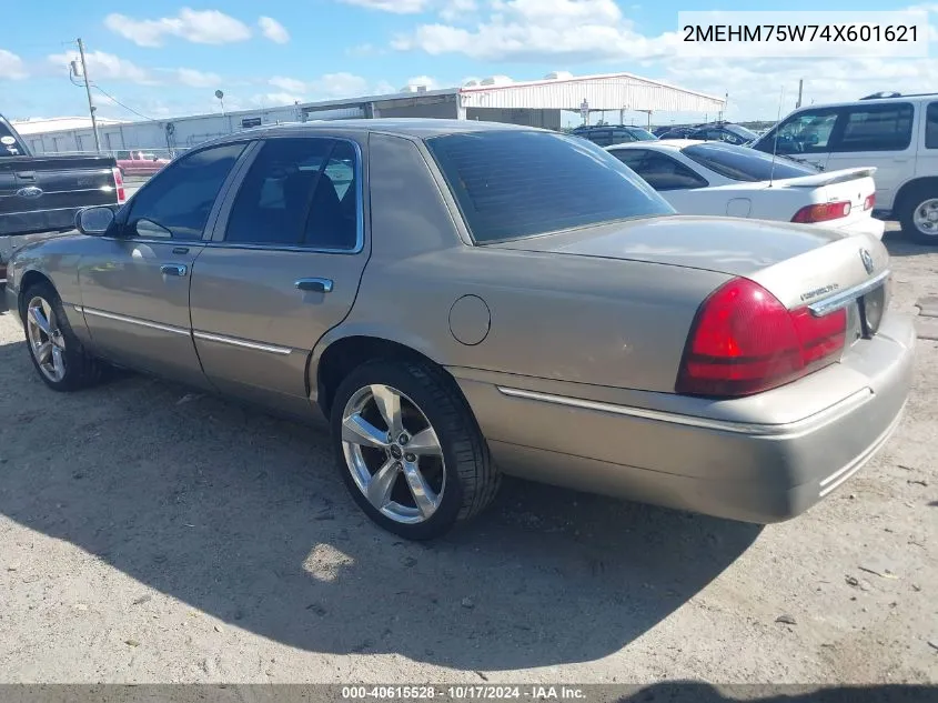 2004 Mercury Grand Marquis Ls VIN: 2MEHM75W74X601621 Lot: 40615528