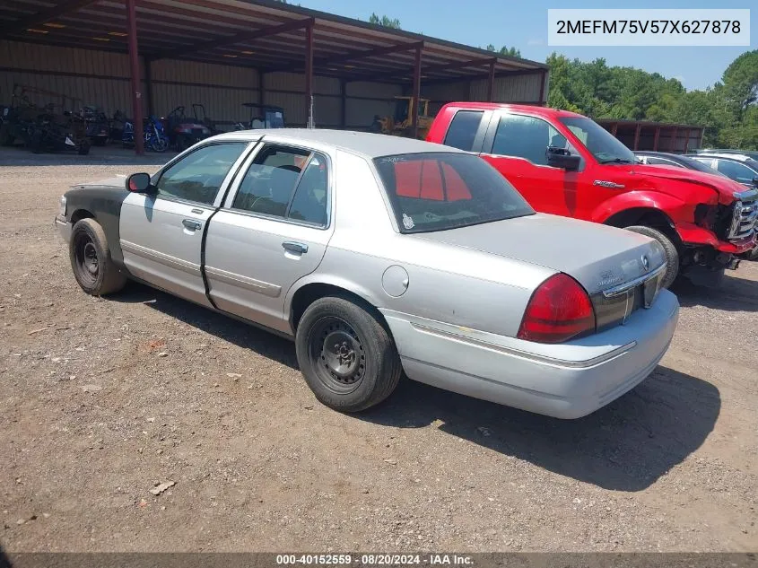 2007 Mercury Grand Marquis Ls VIN: 2MEFM75V57X627878 Lot: 40152559