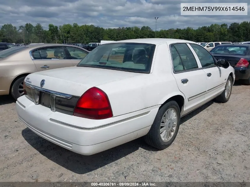 2009 Mercury Grand Marquis Ls (Fleet Only) VIN: 2MEHM75V99X614546 Lot: 40306761