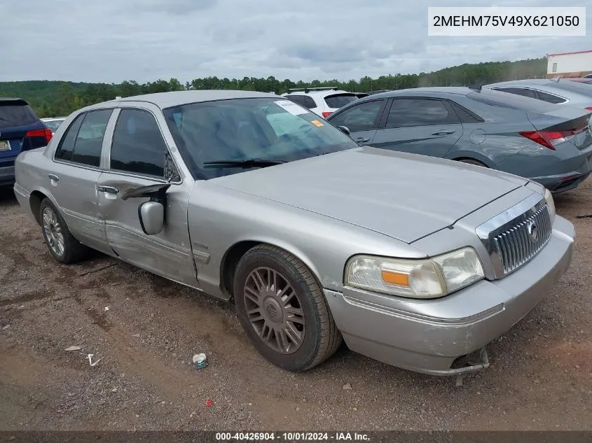 2009 Mercury Grand Marquis Ls (Fleet Only) VIN: 2MEHM75V49X621050 Lot: 40426904