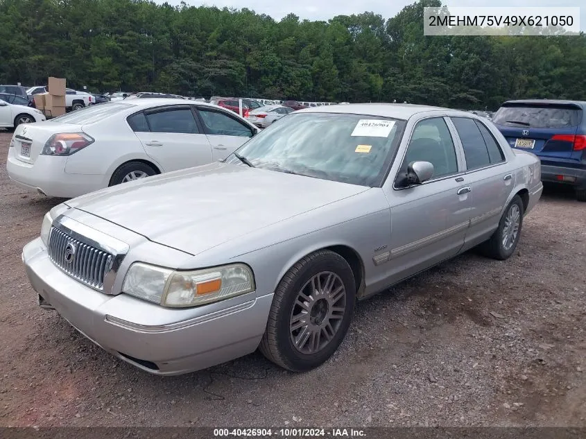 2009 Mercury Grand Marquis Ls (Fleet Only) VIN: 2MEHM75V49X621050 Lot: 40426904