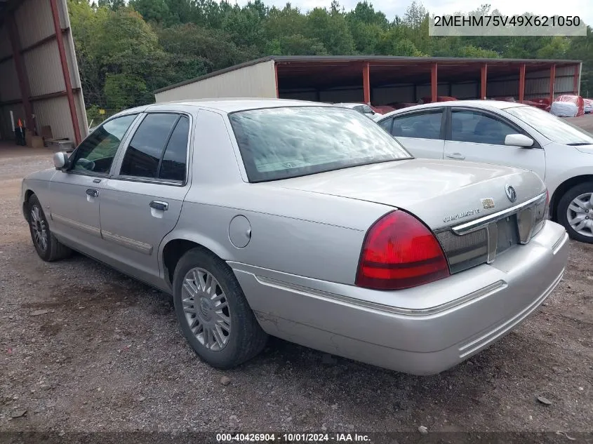 2009 Mercury Grand Marquis Ls (Fleet Only) VIN: 2MEHM75V49X621050 Lot: 40426904