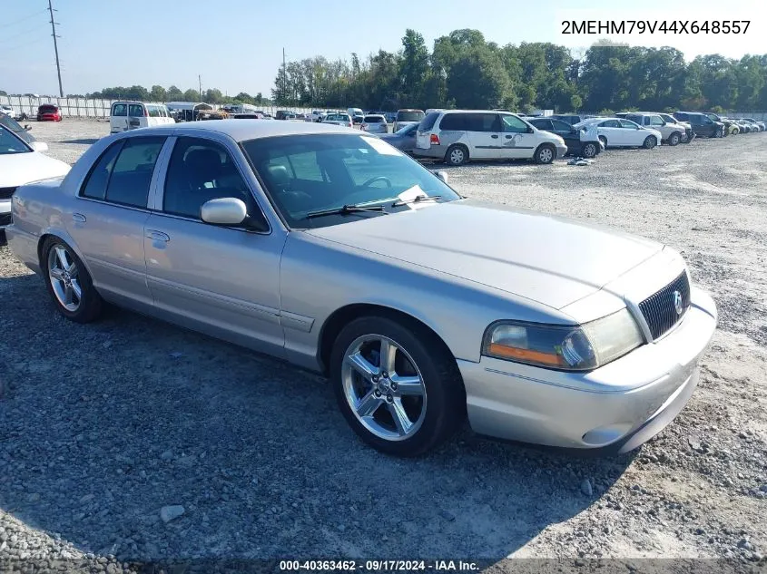 2004 Mercury Marauder VIN: 2MEHM79V44X648557 Lot: 40363462