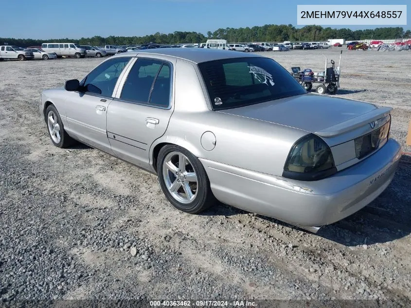 2004 Mercury Marauder VIN: 2MEHM79V44X648557 Lot: 40363462