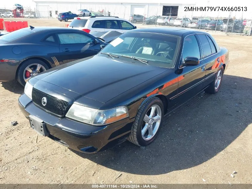 2004 Mercury Marauder VIN: 2MHHM79V74X660513 Lot: 40711164