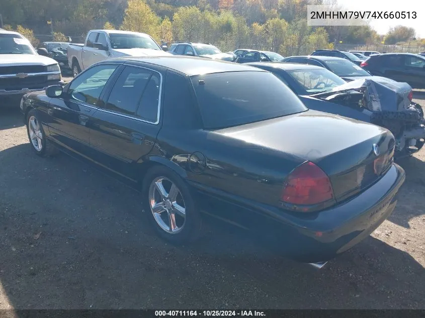 2004 Mercury Marauder VIN: 2MHHM79V74X660513 Lot: 40711164