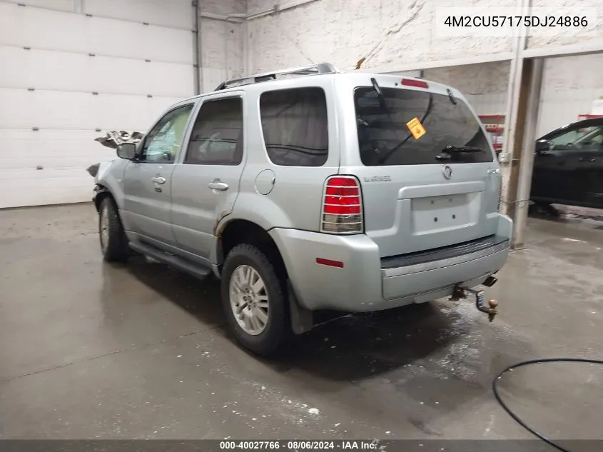 4M2CU57175DJ24886 2005 Mercury Mariner Luxury/Premier