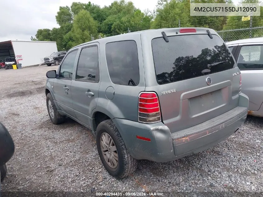 2005 Mercury Mariner Luxury/Premier VIN: 4M2CU57155DJ12090 Lot: 40294431