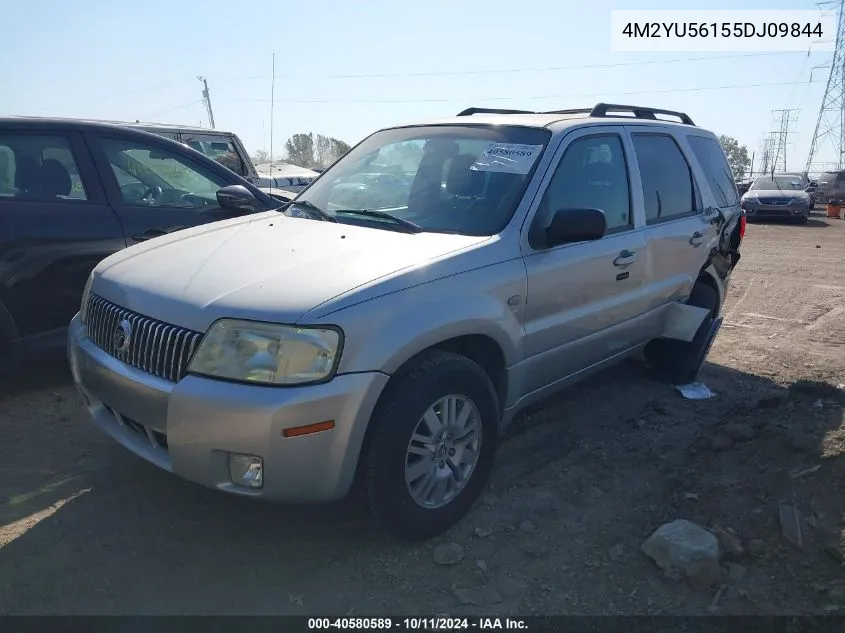 2005 Mercury Mariner Luxury/Premier VIN: 4M2YU56155DJ09844 Lot: 40580589