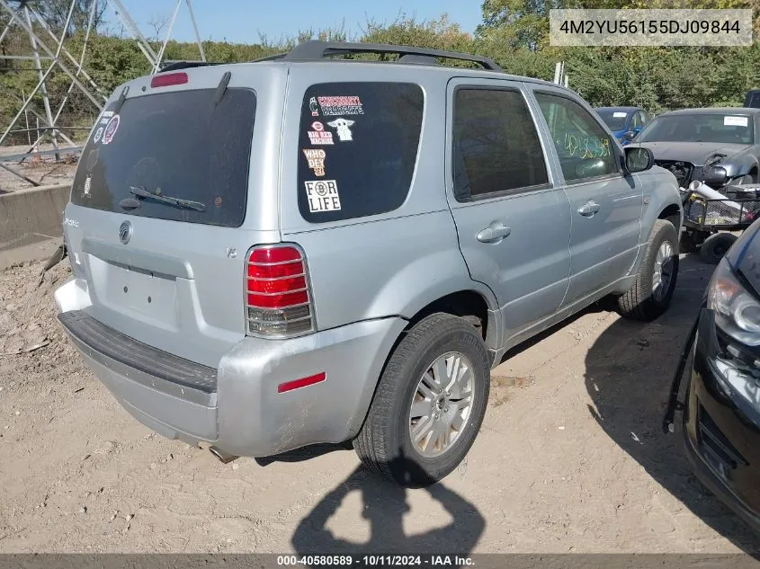 2005 Mercury Mariner Luxury/Premier VIN: 4M2YU56155DJ09844 Lot: 40580589