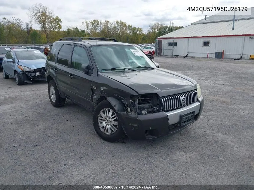 2005 Mercury Mariner Luxury/Premier VIN: 4M2CU57195DJ25179 Lot: 40590897